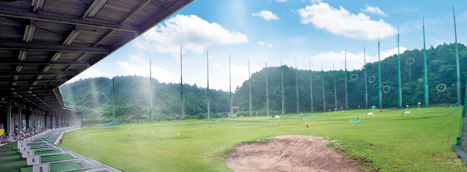 低料金でアットホームなゴルフ練習場・御伊勢山ゴルフガーデン